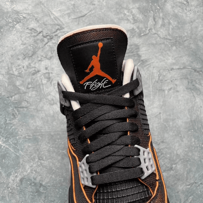 AJ4褐色鞋面橙色大底 Air Jordan 4 WMNS “Starfish” 金属橙AJ4发售日期 货号：CW7183-100