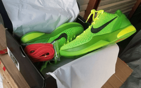 耐克科比6代签名绿色球鞋 Nike Kobe 6 Protro 科比战靴最新实物图 货号：CW2190-300