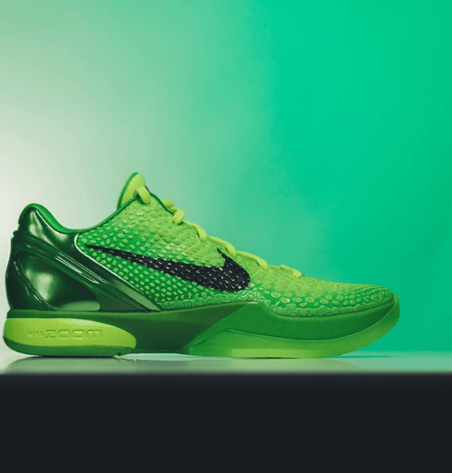 耐克科比6代签名绿色球鞋 Nike Kobe 6 Protro 科比战靴最新实物图 货号：CW2190-300