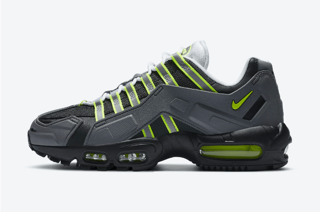 耐克MAX95NEON机甲版 Nike NDSTRKT AM95 “Neon” 经典耐克MAX95配色复刻 货号：CZ3591-002