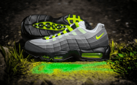 耐克MAX95经典复刻单换宝马配色来了 Nike Air Max 95 “Neon” 日系耐克老爹鞋下个月发售
