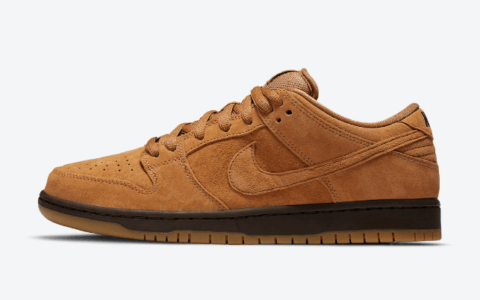 耐克Dunk小麦摩卡 Nike SB Dunk Low “Wheat Mocha” 耐克最新小麦配色发售日期 货号：BQ6817-204