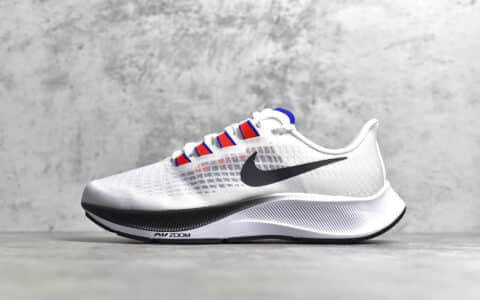 耐克登月37代白色跑鞋 NIKE Air Zoom Pegasus 37 最高品质耐克登月货源 货号：DD8348-100