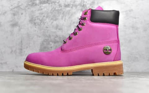 天伯伦乳腺癌联名粉色马丁靴 Timberland 6"Premium Boot X Susan G.Komen 天伯伦添柏岚粉色高帮靴