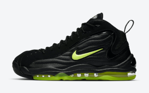 耐克黑绿气垫跑鞋 Nike Air Total Max Uptempo 风靡90年代的耐克气垫复刻 货号：DA2339-001