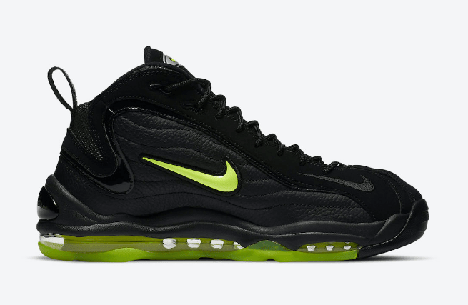 耐克黑绿气垫跑鞋 Nike Air Total Max Uptempo 风靡90年代的耐克气垫复刻 货号：DA2339-001