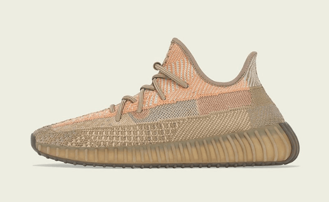 阿迪达斯椰子350V2美洲限定合体版 adidas Yeezy Boost 350 V2 “Sand Taupe”发售日期 货号：FZ5240