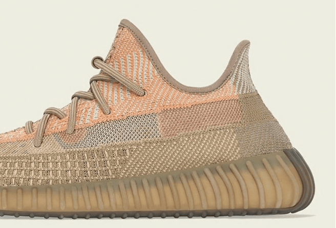 阿迪达斯椰子350V2美洲限定合体版 adidas Yeezy Boost 350 V2 “Sand Taupe”发售日期 货号：FZ5240