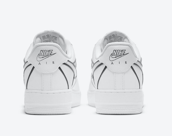 耐克空军官方二次元低帮 Nike Air Force 1 Low 经典耐克空军一号全白小白鞋 货号：DH4098-100