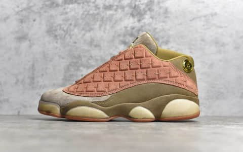 AJ13 CLOT联名爆款AJ13兵马俑 CLOT x Air Jordan 13 Low陈冠希同款AJ13复刻 货号：AT3102-200