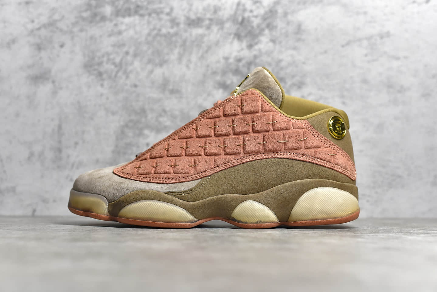 AJ13 CLOT联名爆款AJ13兵马俑 CLOT x Air Jordan 13 Low陈冠希同款AJ13复刻 货号：AT3102-200