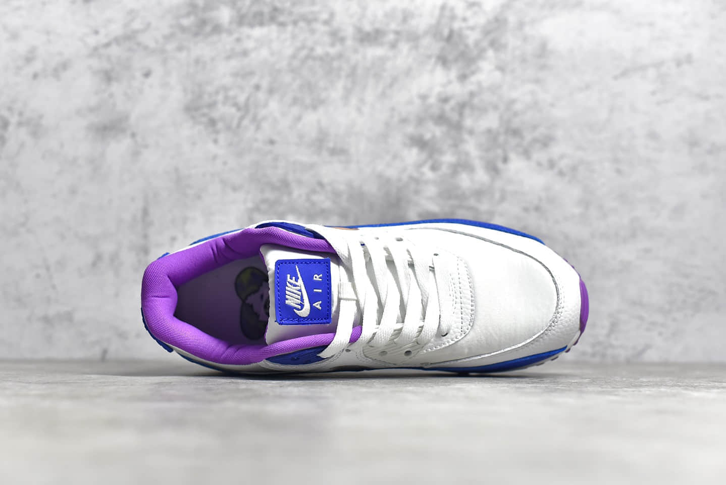耐克MAX90彩蛋蓝紫 NIKE Air Max 90 “Easter” 高端耐克气垫鞋经典配色 货号：CT3623-100-潮流者之家