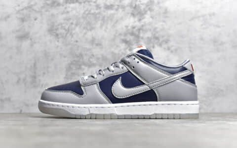 耐克Dunk SB灰蓝色透明底 NIKE Dunk SB LOW 纯原版本耐克灰蓝皮面低帮 货号：DD1768-400