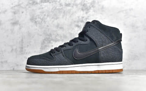 耐克Dunk SB黑爆裂高帮 NIKE SB Dunk Hi Pro Entourage 莆田最高品质耐克DUNK