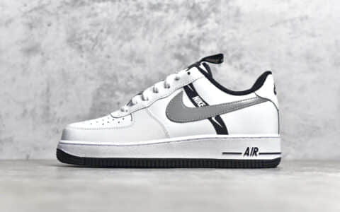 耐克空军一号串标反光板鞋 Nike Air Force 1 纯原版本耐克空军经典白色低帮 货号：CT4683-100