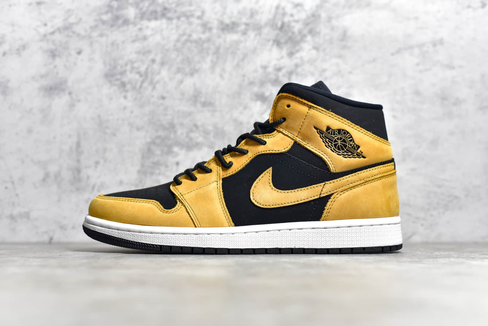 AJ1小麦砂石中帮 Air Jordan 1 Mid SE "Desert Ochre"女款砂石H12纯原版本 货号：DB5453-700