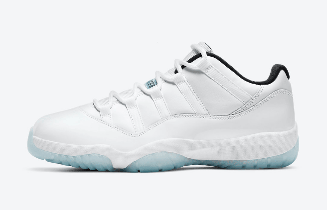 AJ11白蓝低帮真碳25周年纪念款 Air Jordan 11 Low “Legend Blue” 致敬乔丹1996年全明星赛 货号：AV2187-117