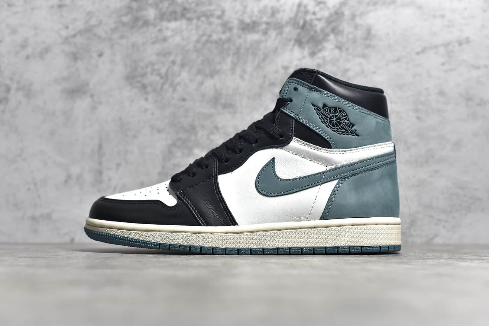 AJ1绿脚趾六冠王高帮 Air Jordan 1 Retro High Clay Green AJ1文化冠军纪念款复刻 货号：555088-135