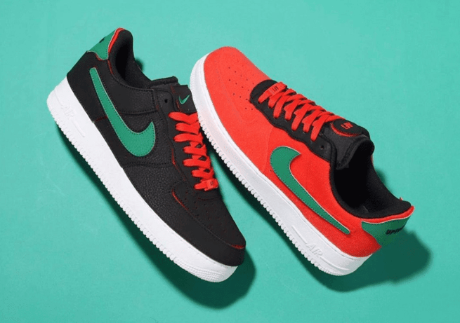 耐克空军撕撕乐黑色 Nike Air Force 1/1 空军一号撕撕乐DIY配送鞋带 货号：DD2429-001