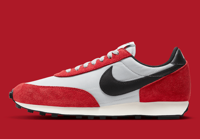 耐克华夫芝加哥配色 Nike Daybreak 耐克白红经典复古跑鞋即将发售 货号：DB4635-001