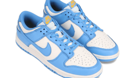 耐克Dunk北卡蓝低帮实物图 Nike Dunk Low "Coast" 人气北卡蓝耐克Dunk Low发售日期 货号：DD1503-100