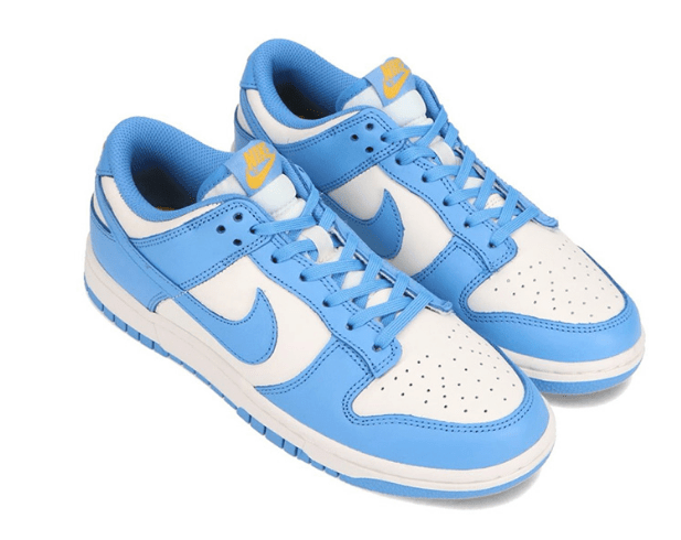 耐克Dunk北卡蓝低帮实物图 Nike Dunk Low "Coast" 人气北卡蓝耐克Dunk Low发售日期 货号：DD1503-100