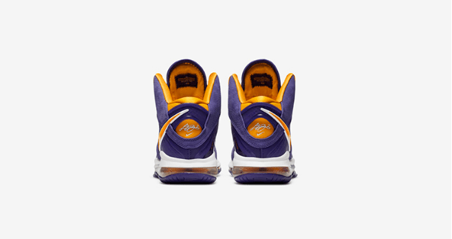 耐克詹姆斯8代湖人配色 Nike LeBron 8 “Purple” 詹姆斯紫金实战球鞋SNKRS上架 货号：DC8380-500