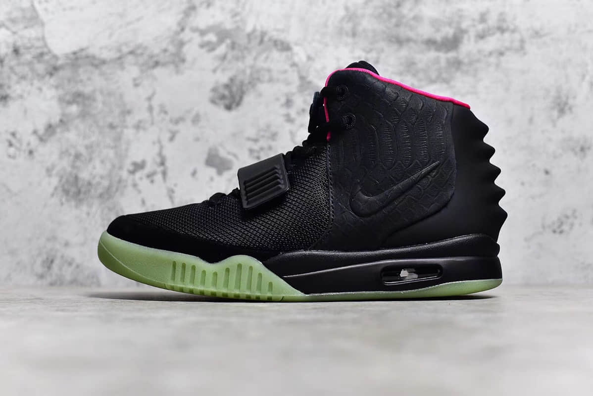 耐克椰子黑色纯原版本正品一比一复刻 NIKE AIR YEEZY 2 SOLAR RED 原厂耐克椰子做工无敌 货号：508214-006