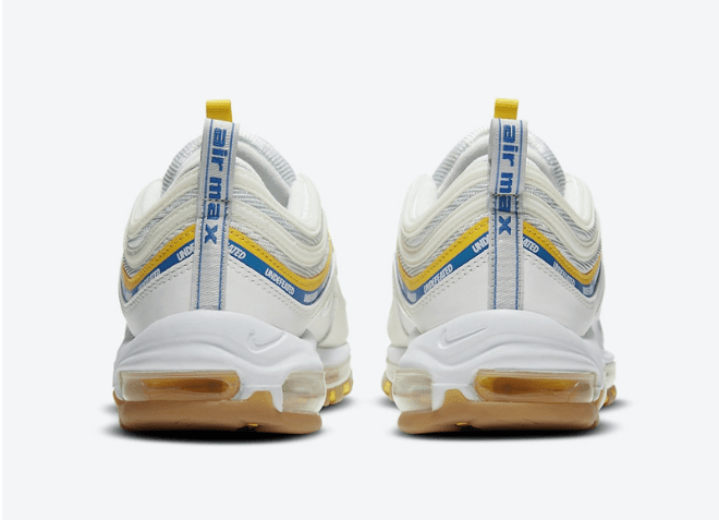 耐克MAX97子弹联名款 UNDEFEATED x Nike Air Max 97 “White” 第三款子弹UNDEFEATED联名白色 货号：DC4830-100