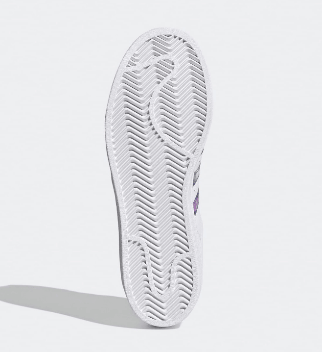 阿迪达斯贝壳头镭射板鞋 adidas Superstar “Abalone” 贝壳头蓝绿紫渐变配色新款 货号：GZ5217