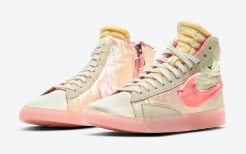 耐克CNY配色Blazer Mid Nike Blazer发售 Mid Rebel “Spring Festival” 耐克开拓者中国限定 货号：DD8482-163