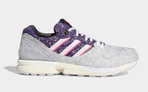 阿迪达斯ZX8000新配色官图曝光 adidas ZX 8000 “Vieux Lyons” 提花织物打造阿迪达斯新款 货号：FZ4410