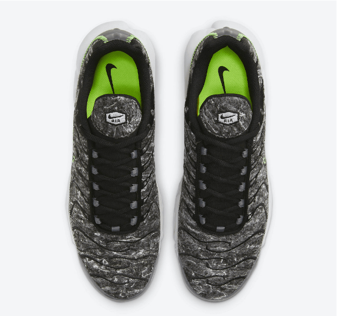 耐克AIR MAX PLUS再生羊毛材料 Nike Air Max Plus Essential “Crater” 全新耐克复古气垫跑鞋 货号：DA9326-001