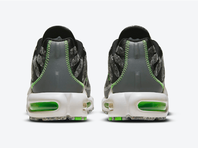 耐克AIR MAX PLUS再生羊毛材料 Nike Air Max Plus Essential “Crater” 全新耐克复古气垫跑鞋 货号：DA9326-001