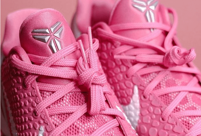 耐克科比六代球鞋乳腺癌主题 Nike Kobe 6 Protro “Think Pink” 新款科比球鞋粉色球鞋 货号：CW2190-001