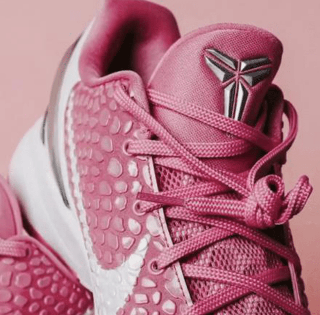 耐克科比六代球鞋乳腺癌主题 Nike Kobe 6 Protro “Think Pink” 新款科比球鞋粉色球鞋 货号：CW2190-001-潮流者之家