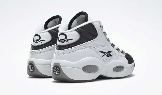 锐步黑白熊猫经典配色 Reebok Question Mid 锐步熊猫实战球鞋发售日期 货号：GX5260