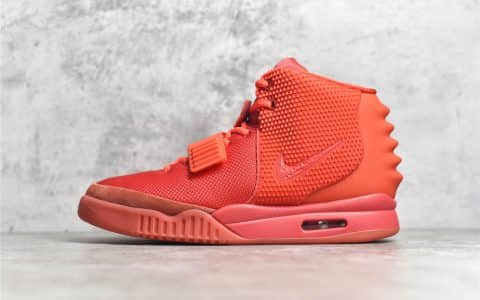 耐克椰子红色椰子球鞋 NIKE AIR YEEZY 2 RED OCTOBER 莆田纯原版本耐克红色椰子天价球鞋 货号：508214-660