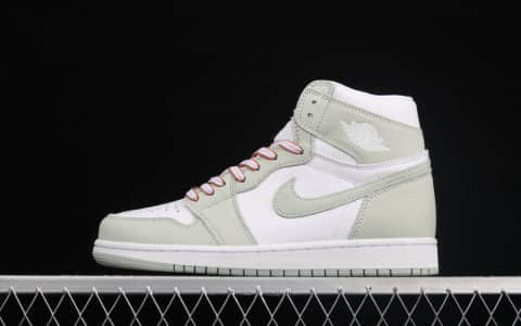 AJ1海沫绿高帮老汪纯原版本 Air Jordan 1 Retro High OG seafoam AJ1高帮2021新款 AJ1水蓝高帮 货号：CD0461-002