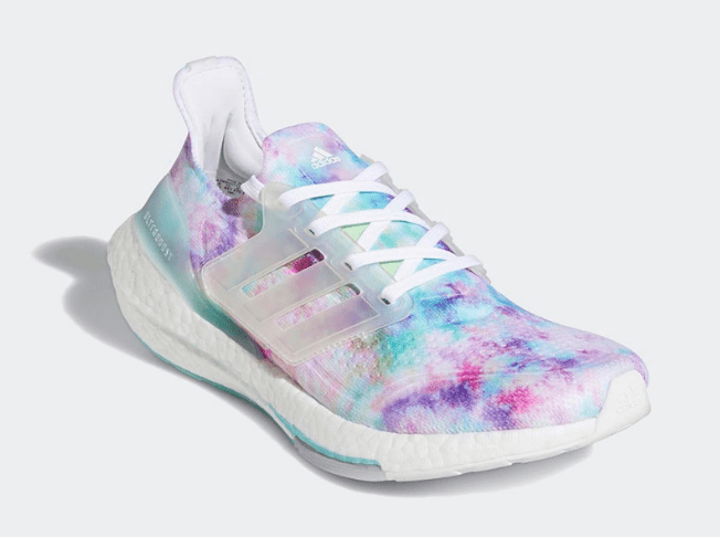 阿迪达斯UB2021海洋扎染限定 adidas Ultra Boost 2021 “Tie-Dye” 阿迪达斯UB21新款发售 货号：GZ7104