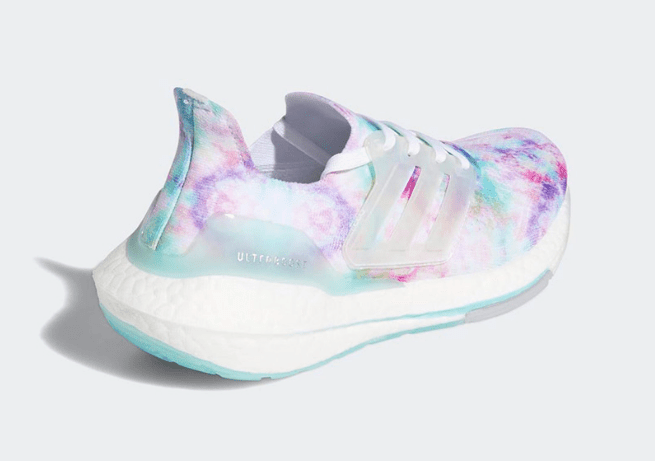 阿迪达斯UB2021海洋扎染限定 adidas Ultra Boost 2021 “Tie-Dye” 阿迪达斯UB21新款发售 货号：GZ7104