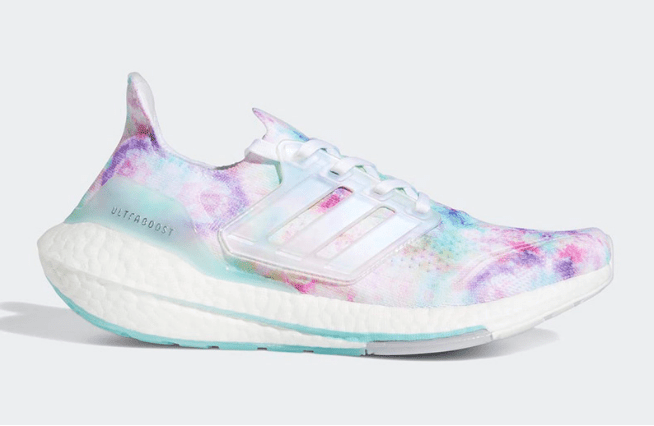 阿迪达斯UB2021海洋扎染限定 adidas Ultra Boost 2021 “Tie-Dye” 阿迪达斯UB21新款发售 货号：GZ7104