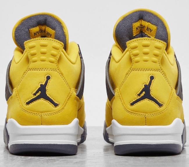 AJ4电母复刻 莆田AJ4 Air Jordan 4 “Lightning” 经典电母AJ4实物图 货号：CT8527-700