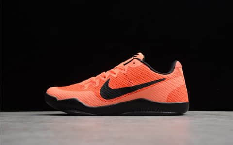 科比11橙黑色实战篮球鞋 Nike Kobe 11 EM “Bright Mango” 耐克科比 11 橙色球鞋 科比11EM 货号：836183-806