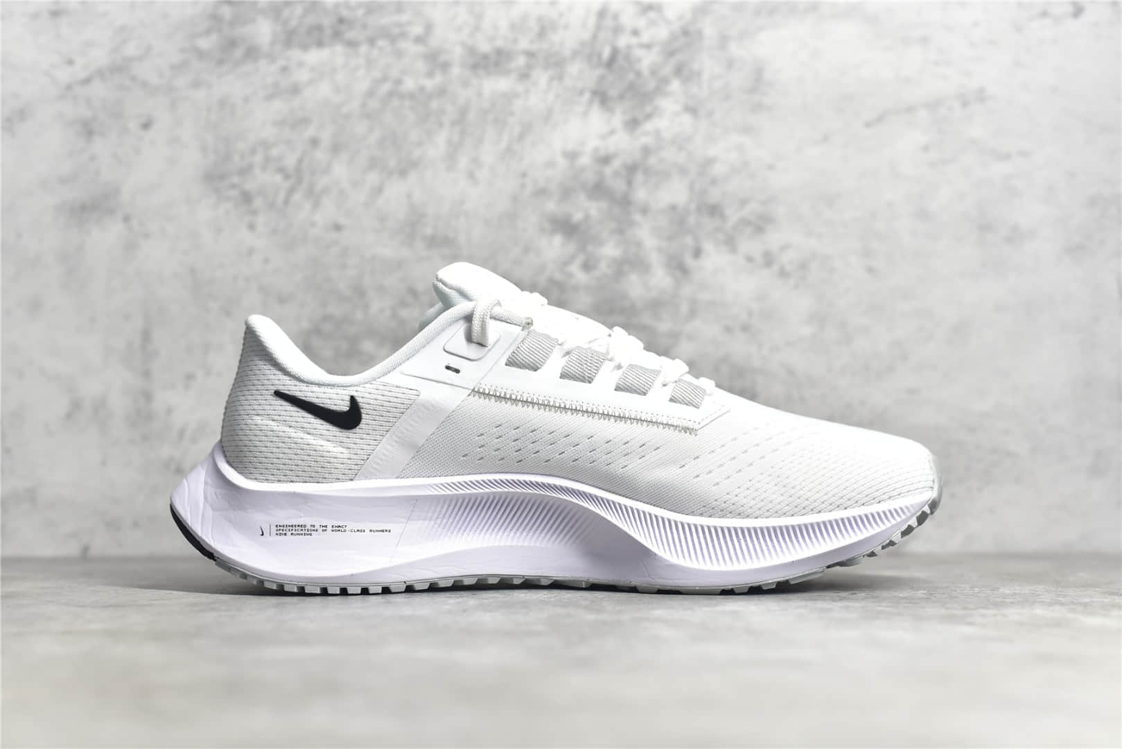 耐克登月38代白色轻跑鞋 Nike Zoom Pegasus 38 公司级版本耐克登月系列 耐克登月复刻 货号：CW7356-100-潮流者之家