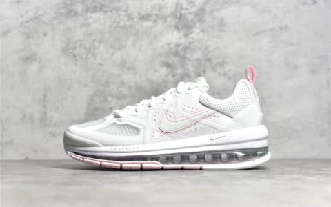 耐克MAX白粉色跑鞋 Nike Air Max Genome 耐克MAX白粉色跑鞋 莆田耐克跑鞋货源 货号：CW1648-004