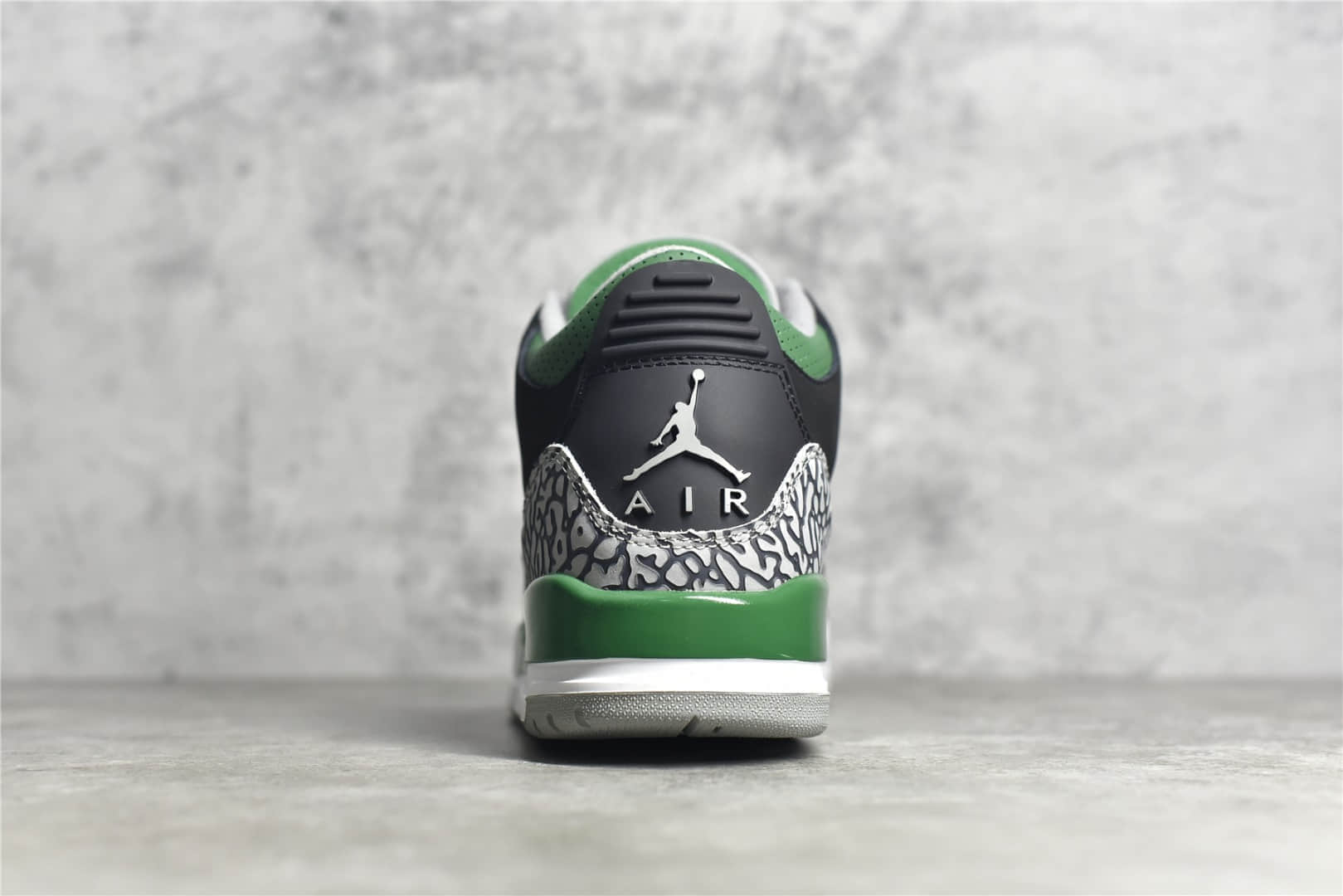 AJ3黑绿水泥缓震实战篮球鞋 Air Jordan 3 纯原版本原厂AJ3碳板 AJ3翻毛皮 货号：854262-001-潮流者之家