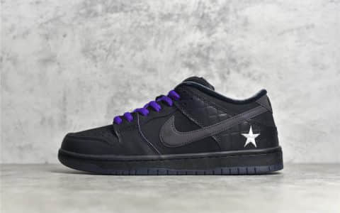 耐克SB Dunk Familia联名款 Familia x Nike SB Dunk Low 耐克Dunk SB 3M反光黑色低帮 货号：DJ1159-001