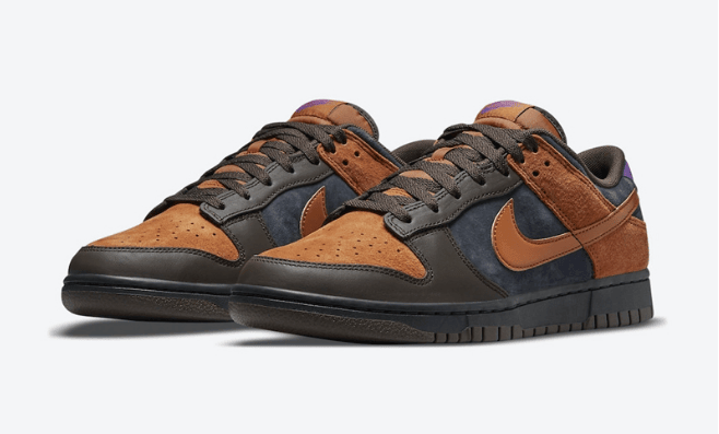 耐克Dunk大地色系全新配色 Nike Dunk Low PRM “Cider” 耐克Dunk棕黄水泥灰低帮 货号：DH0601-001