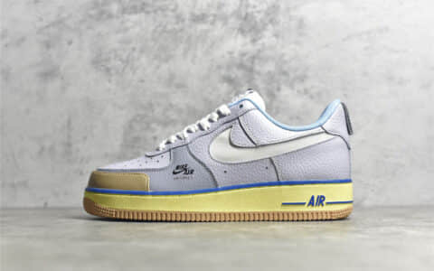 耐克空军蓝罐曲奇 Nike Air Force 1 Premium “Blue pot cookies” 耐克空军3M反光 耐克空军荔枝皮 货号：CV3039-102